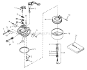 Part Location Diagram of 632009 Briggs and Stratton Repair Kit
